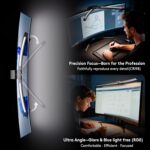 Quntis Curved Monitor Light Bar 15 RGB Backlight for 34"+ Screens, Computer Bar ... - Image 4