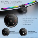 Quntis Curved Monitor Light Bar 15 RGB Backlight for 34"+ Screens, Computer Bar ... - Image 9