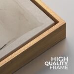 SIGNFORD Framed Canvas Print Wall Art Set Minimalist Abstract Ink Wash Illustrat... - Image 6