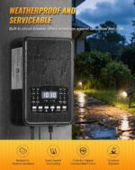 12 Pack Landscape Lights with 2 Zone 300W Low Voltage Transformer, 3000K 12V LED... - Image 6