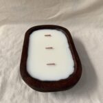 Angkor Dough Bowl Candle - Acacia Coconut Scented Candle – 23oz Aromatherapy Can... - Image 3