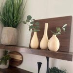 Ceramic Vase Set 3-Piece - Bohemian Farmhouse Style Decorative Vases for Pampas ... - Image 5