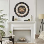 CLXEAST 24 Inch Wall Clock with Moving Gears, Large Roman Numeral Gear Clock for... - Image 9