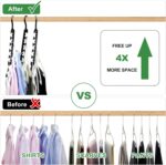 6-Pack-Closet-Organizers-and-Storage,Sturdy Organization-and-Storage-Hangers-Spa... - Image 3
