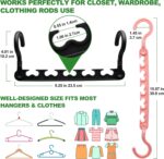 6-Pack-Closet-Organizers-and-Storage,Sturdy Organization-and-Storage-Hangers-Spa... - Image 4