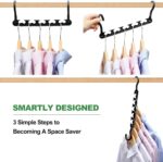 6-Pack-Closet-Organizers-and-Storage,Sturdy Organization-and-Storage-Hangers-Spa... - Image 6