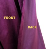 Grape Purple Velvet Curtains 90 inches Long Luxury Blackout Curtains for Bedroom... - Image 7