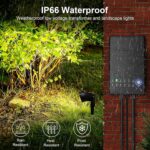 ZUCKEO All-in-One Landscape Lighting Kit, 5W LED Low Voltage Landscape Lights wi... - Image 4