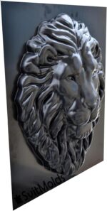 SvitMolds Mold 2D DIY Plaque Head Animals Garden Decor Mold Concrete Mould Form ... - Image 4