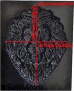 SvitMolds Mold 2D DIY Plaque Head Animals Garden Decor Mold Concrete Mould Form ... - Image 5