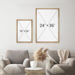 Ashbrook Framed Canvas Print Wall Art Set Earth Tone Abstract Waves Olive Green ... - Image 7