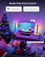 Smart RGB+IC LED Light Bar for Room, 16-Inch TV LED Backlight with Music Sync, G... - Image 4