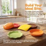 Creative Dipping Stackable Serving Plate Set for BBQ, Parties, Snacks and Desser... - Image 5