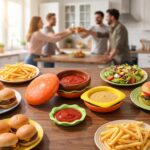 Creative Dipping Stackable Serving Plate Set for BBQ, Parties, Snacks and Desser... - Image 6