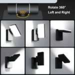 40W LED Outdoor Wall Light, 3000LM 5000K Neighbor Friendly Porch Light, IP65 Wat... - Image 6