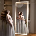 83" x 36" Full Length Mirror with Lights, Large LED Lighted Floor Standing Body ... - Image 4