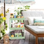SPACEKEEPER Slim Rolling Storage Cart, 3 Tier Bathroom Organizer Utility Cart La... - Image 4