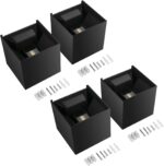 BIRTALO 20 Watt LED Up and Down Outdoor Wall Lights Adjustable 6500K Modern Wall... - Image 8
