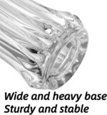 Dicunoy Set of 2 Glass Flower Vase, 9.5" Large Flower Vases for Centerpieces, Mo... - Image 4