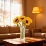 Dicunoy Set of 2 Glass Flower Vase, 9.5" Large Flower Vases for Centerpieces, Mo... - Image 6