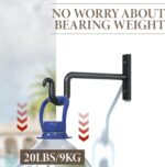 2 Pack 6 Inch Plant Hanger Plant Hook - Metal Plant Bracket Wall Hooks for Hangi... - Image 7