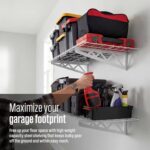 SafeRacks Wall Shelves - 2 Pk 18"x48" Wall Mountable Shelving Unit for Storage R... - Image 4