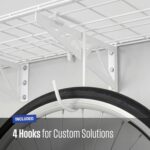 SafeRacks Wall Shelves - 2 Pk 18"x48" Wall Mountable Shelving Unit for Storage R... - Image 5