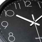 Plumeet 10'' Wall Clock, Bedroom Wall Clocks Battery Operated, Silent Quartz Sma... - Image 3