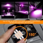 iFunyLED 24 Pieces Dome Light LED Car Interior Bulb Kit Set 194 T10 DE3175 578 3... - Image 5