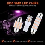iFunyLED 24 Pieces Dome Light LED Car Interior Bulb Kit Set 194 T10 DE3175 578 3... - Image 6