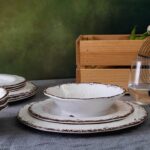 LEHAHA Farmhouse Large Serving Platters, 2 Piece Melamine Dinnerware Set, 17.5 x... - Image 8