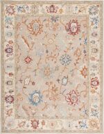 SAFAVIEH Area Rug 8x10 - Heritage Collection - Large - Brown & Beige, Handmade W... - Image 4