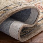 SAFAVIEH Area Rug 8x10 - Heritage Collection - Large - Brown & Beige, Handmade W... - Image 8