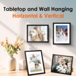 FIXSMITH 8x10 Picture Frame Set of 4, Photo Frame with HD Plexiglass, Display Pi... - Image 7