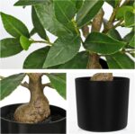 Briful Fake Plants 19.6'' Tall Artificial Plants Indoor Decor, Faux Bay Laurel P... - Image 4