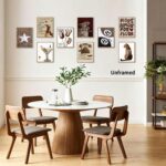 Msvenors Vintage Trendy Leopard Posters Wall Art Set of 9,Luxury Aesthetic Cheet... - Image 5