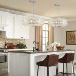 Crystal Chandelier for Dining Room,17.7'' LED Luxury Modern glass Mount Chandeli... - Image 6