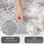 IOHOUZE Small Abstract Area Rug 2x3 Ft Entryway Rugs Washable Door Mat Indoor En... - Image 4