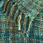 Multi-Color Green Cable Woven Throw Blanket for Couch,60"X80" Boho Style Texture... - Image 5