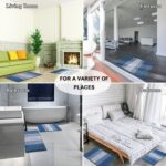 Vaukki Luxury Soft Bathroom Rugs Set of 2, Non Slip Washable Plush Bath Floor Ma... - Image 4