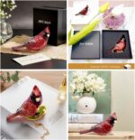 Luxury Red Cardinal Bird Gifts Jewelry Trinket Boxes Hinged.Decorative Keepsake ... - Image 5