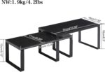 YMYNY Cabinet Shelf Organizer, Countertop Shelves Set of 2, Kitchen Spice Racks,... - Image 4