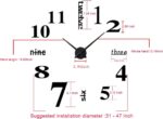 FASHION in THE CITY Large Frameless 3D DIY Mirror Surface Wall Clocks Modern Des... - Image 3