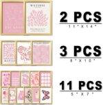 ANERZA 16 PCS Framed Pink Wall Art Decor, Matisse Wall Prints for Bedroom, Galle... - Image 3