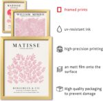 ANERZA 16 PCS Framed Pink Wall Art Decor, Matisse Wall Prints for Bedroom, Galle... - Image 4