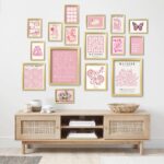 ANERZA 16 PCS Framed Pink Wall Art Decor, Matisse Wall Prints for Bedroom, Galle... - Image 7