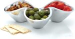 nambe Bella Triple Condiment Server | 3 Part Divided Serving Tray for Condiments... - Image 4
