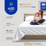 THREAD SPREAD King Size Cotton Sheets Set - 400 Series Glee Collection 100% Cott... - Image 3