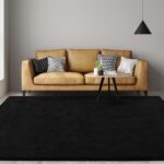 Gifeas Large Ultra Soft Modern Area Rugs for Living Room Bedroom, 5x8 Feet Black... - Image 4