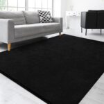 Gifeas Large Ultra Soft Modern Area Rugs for Living Room Bedroom, 5x8 Feet Black... - Image 8